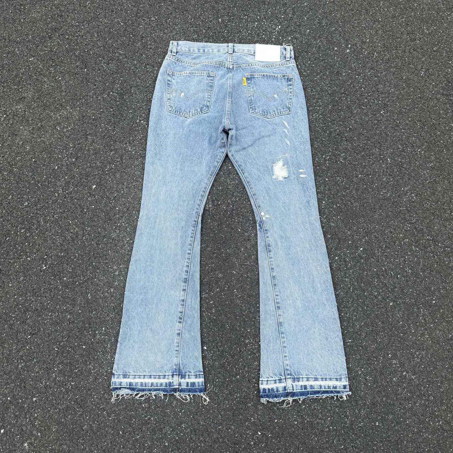 Gallery Dept. Ripped Denim Flared Pants - EUR FASHION