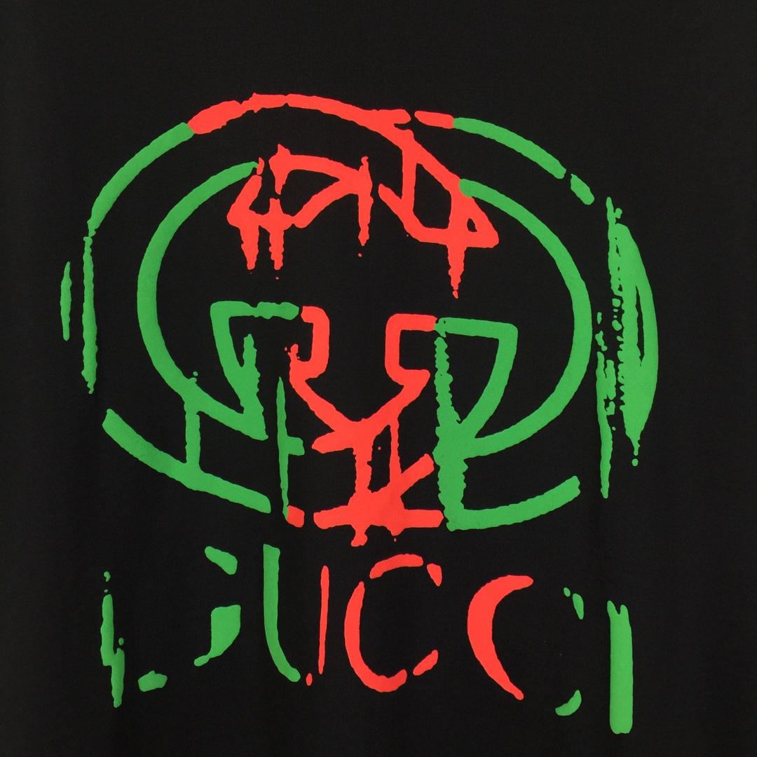 Gucci Printed Cotton Jersey T-shirt - EUR FASHION