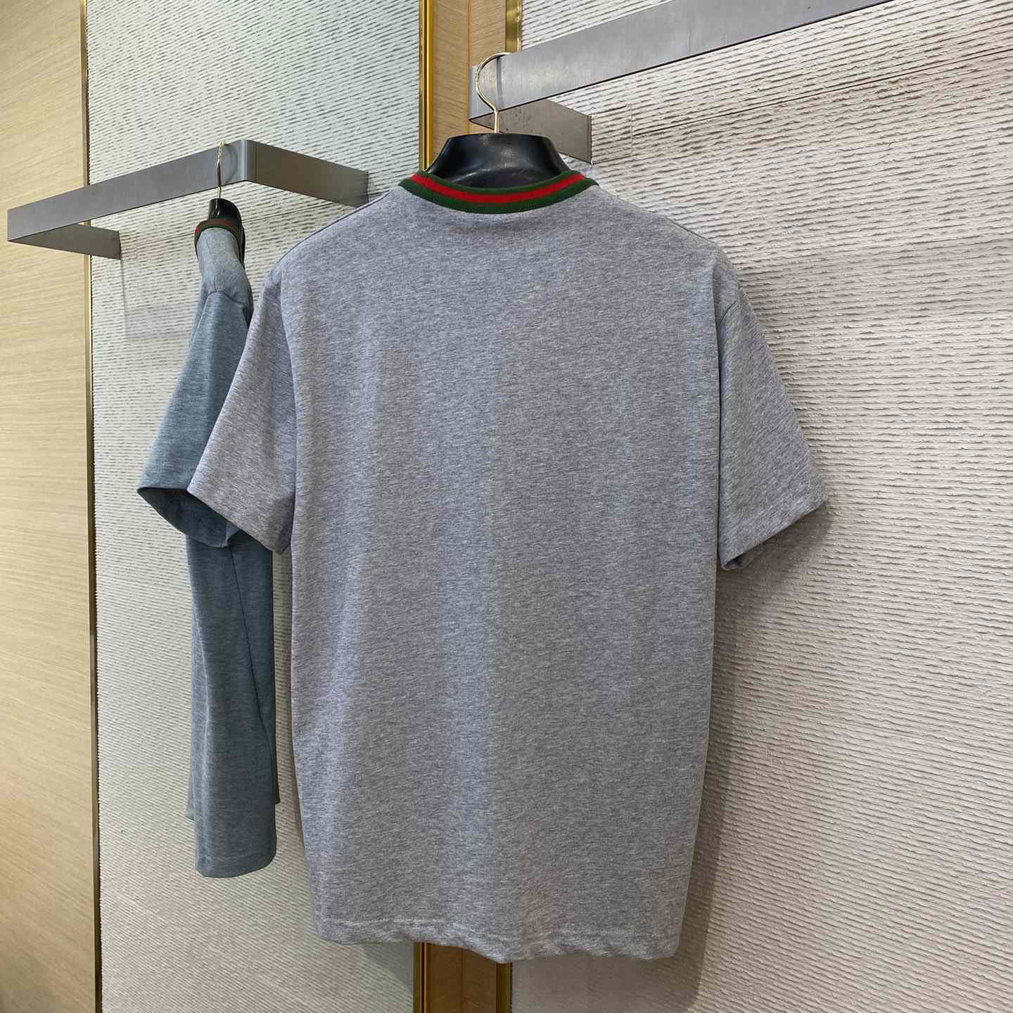 Gucci Jersey T-shirt With Web - EUR FASHION