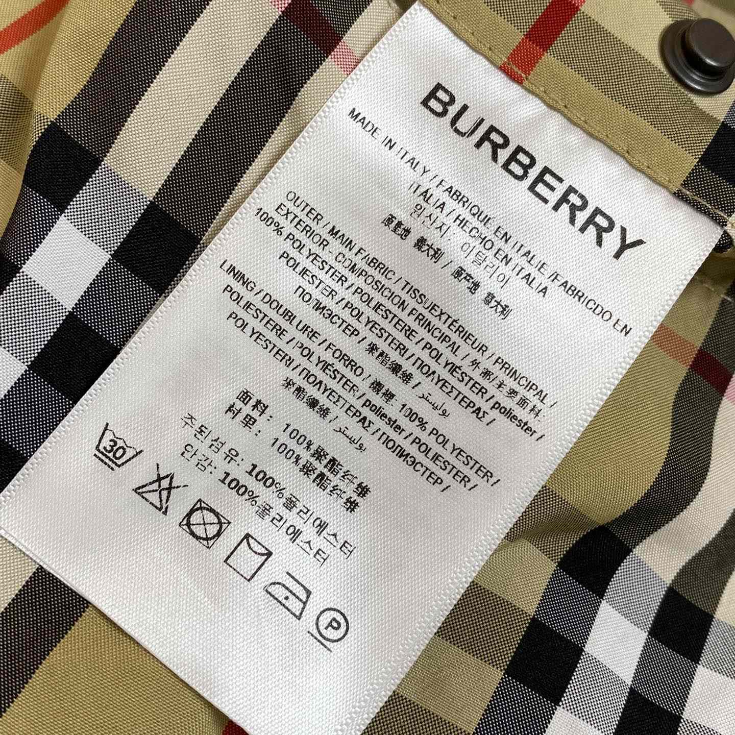 Burberry Sliced Check Hooded Jacket - EUR FASHION