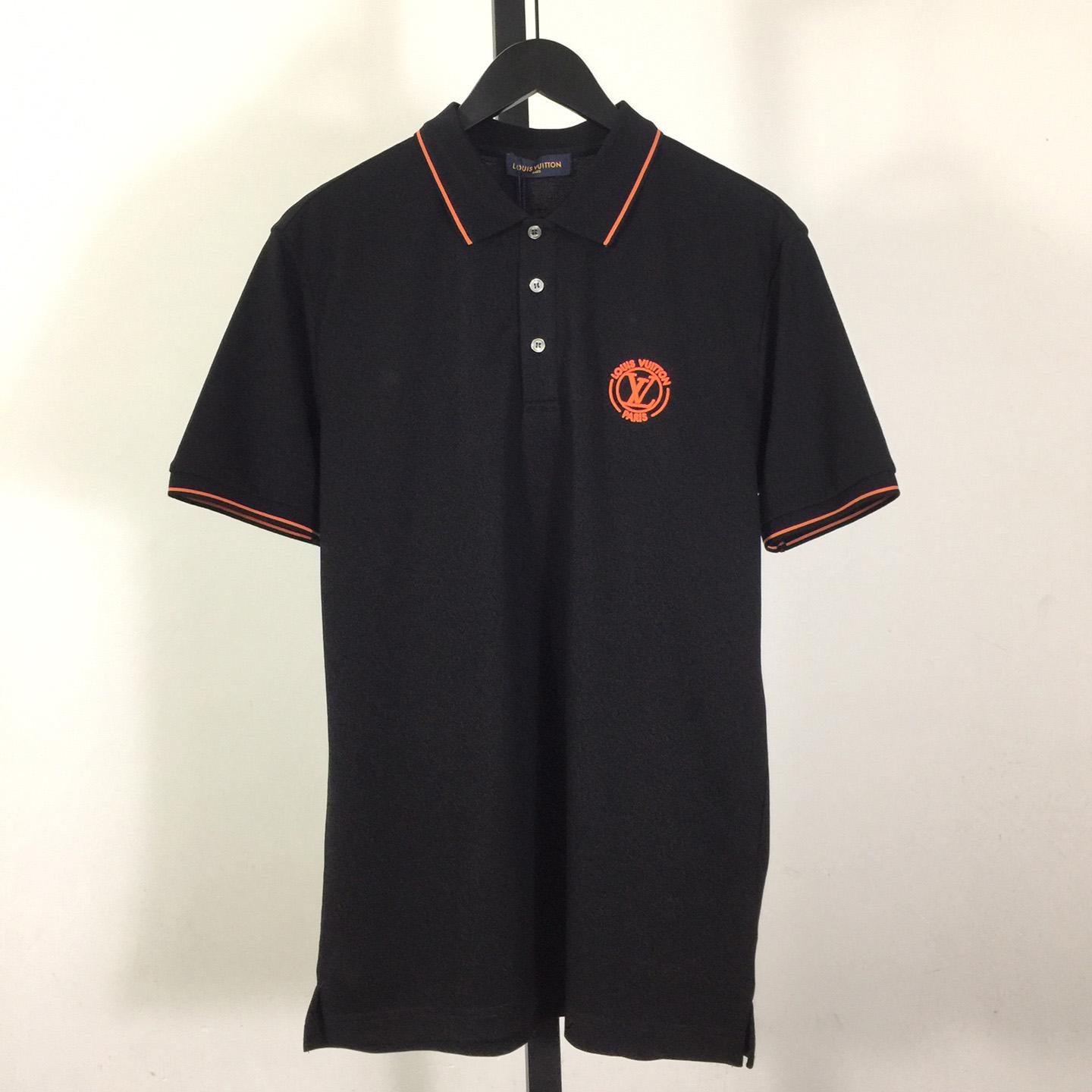 Louis Vuitton Short-Sleeved Cotton Polo Shirt    - EUR FASHION