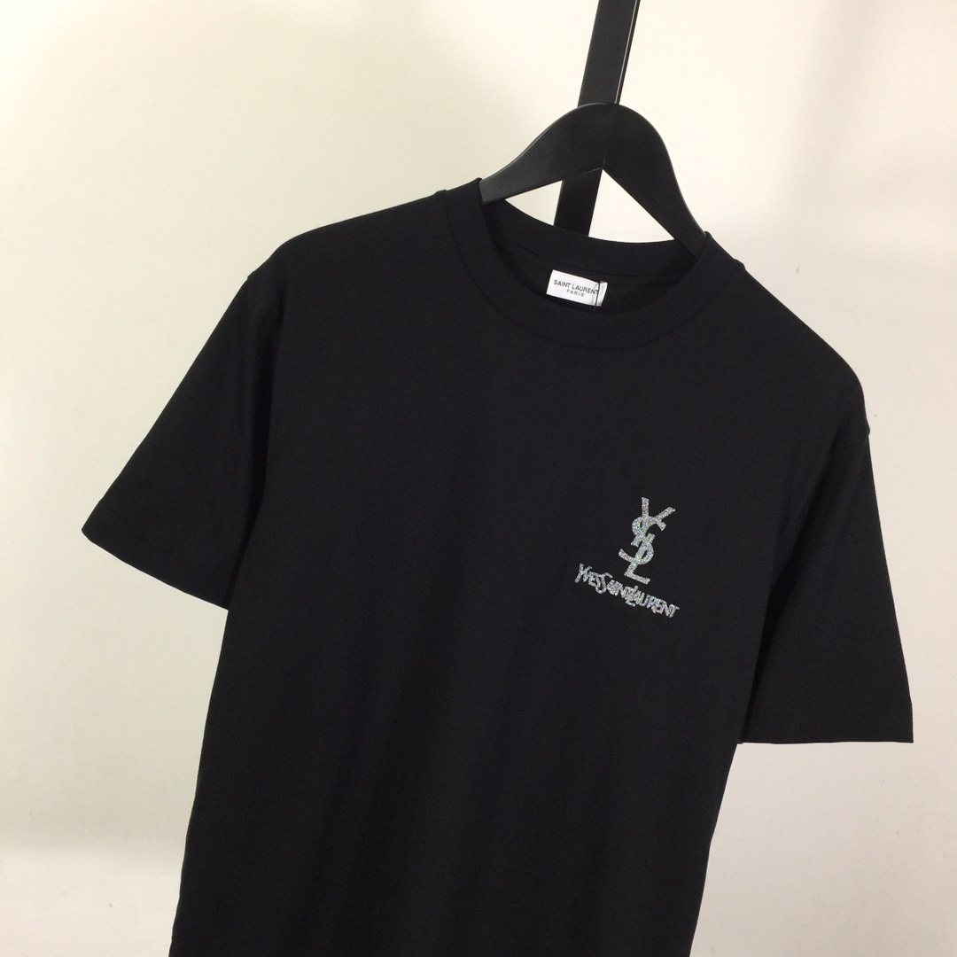 Saint Laurent Cotton-jersey T-shirt  - EUR FASHION