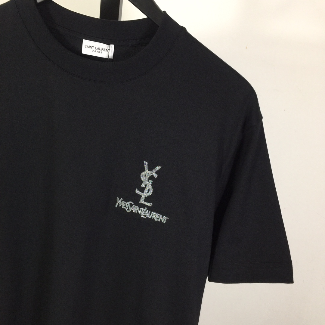 Saint Laurent Cotton-jersey T-shirt  - EUR FASHION