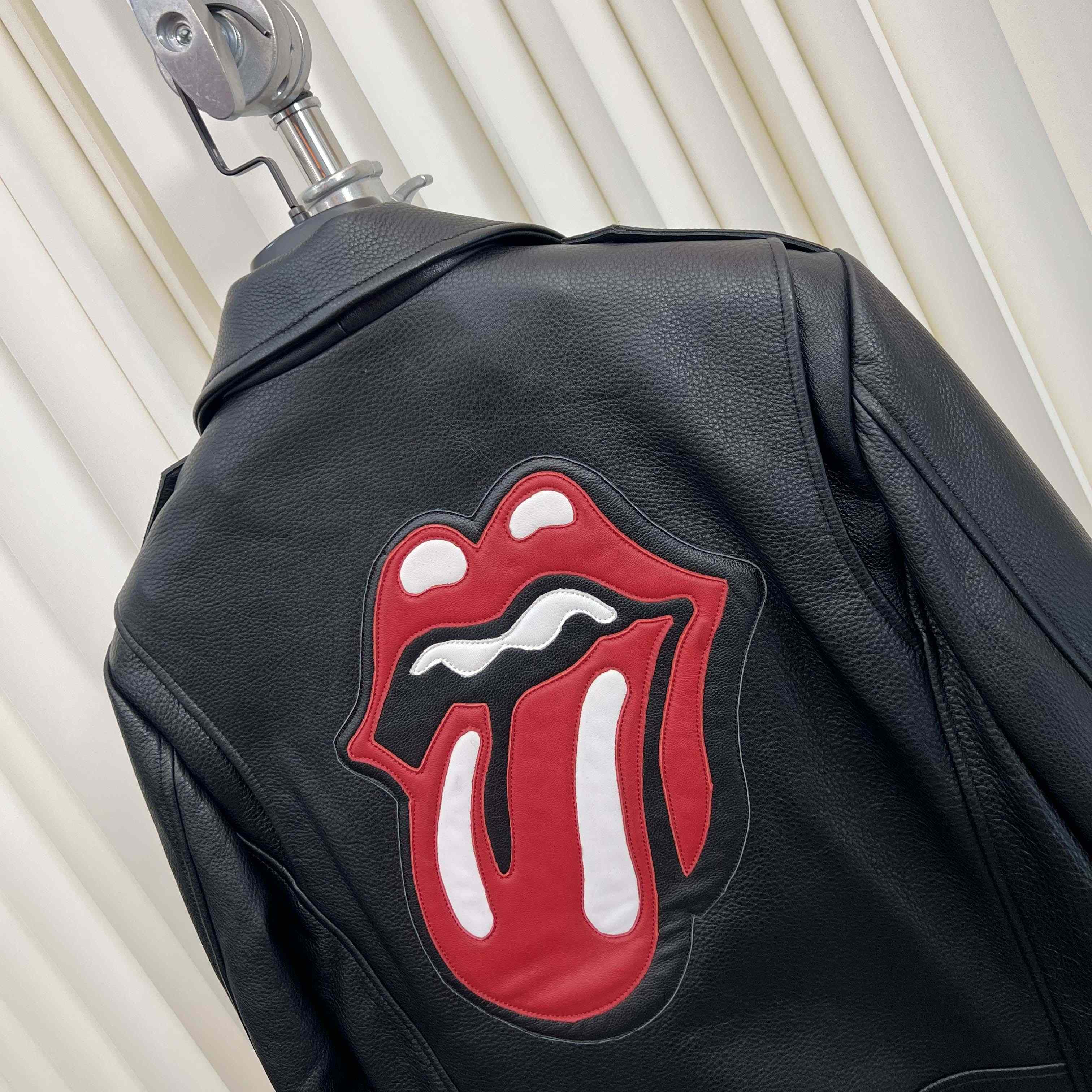Chrome Hearts Leather Jacket - EUR FASHION