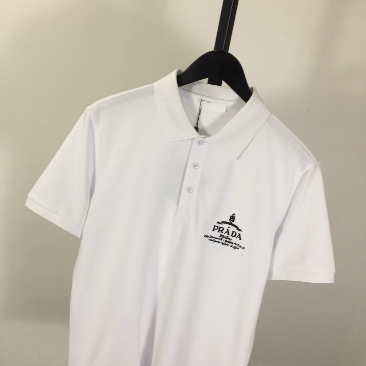 Prada Short-sleeved Piqué Polo Shirt - EUR FASHION