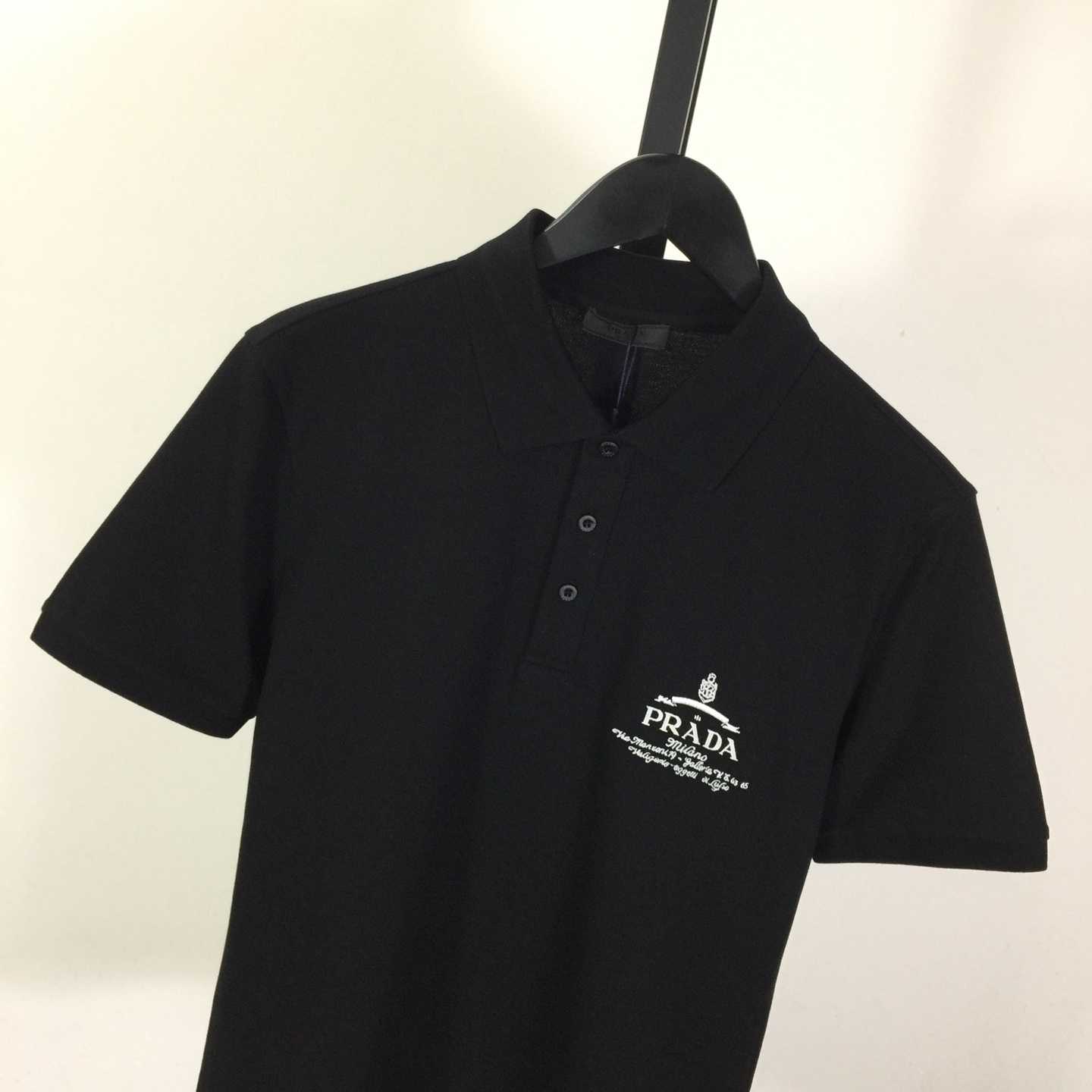 Prada Short-sleeved Piqué Polo Shirt - EUR FASHION