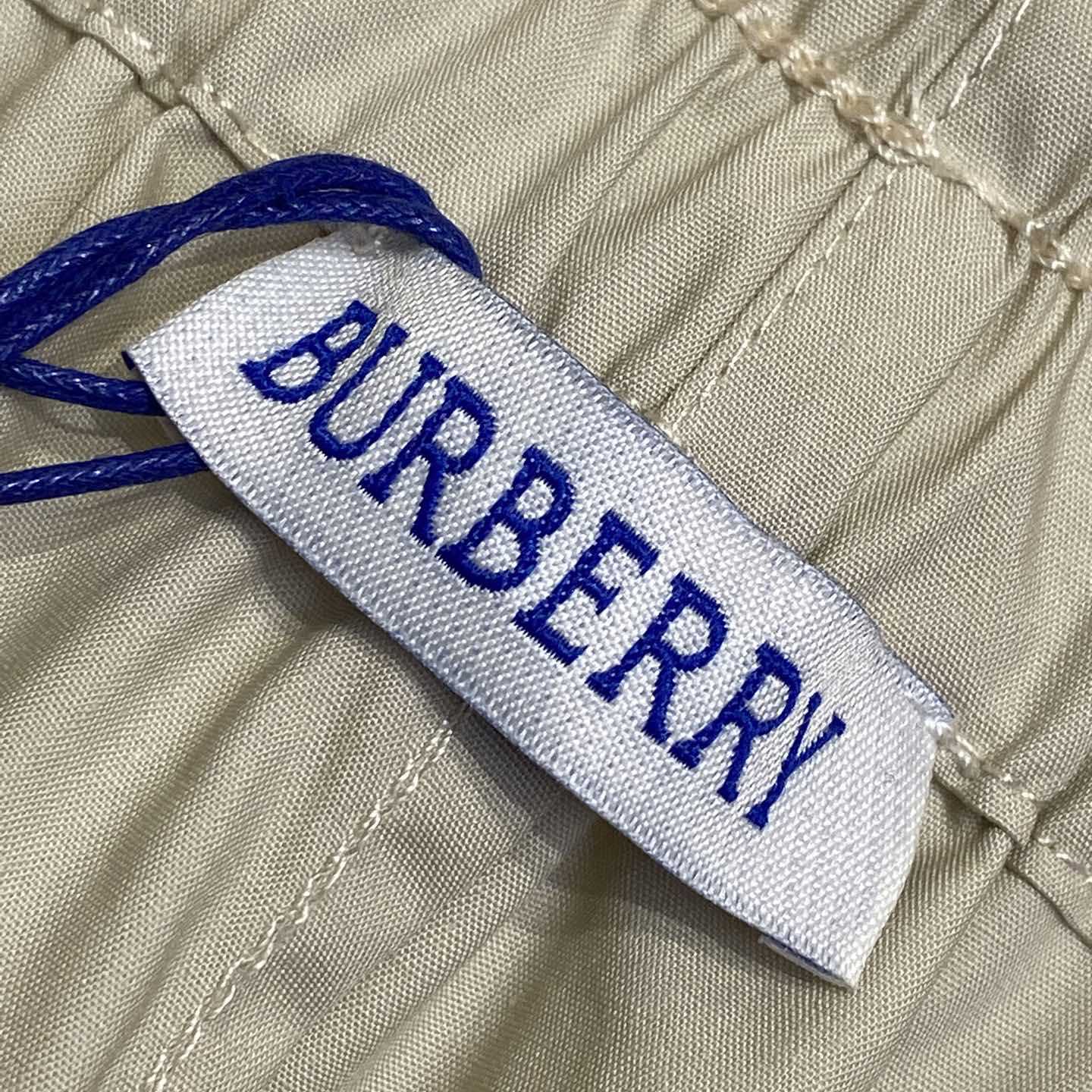 Burberry Knot Logo Cotton Shorts - EUR FASHION