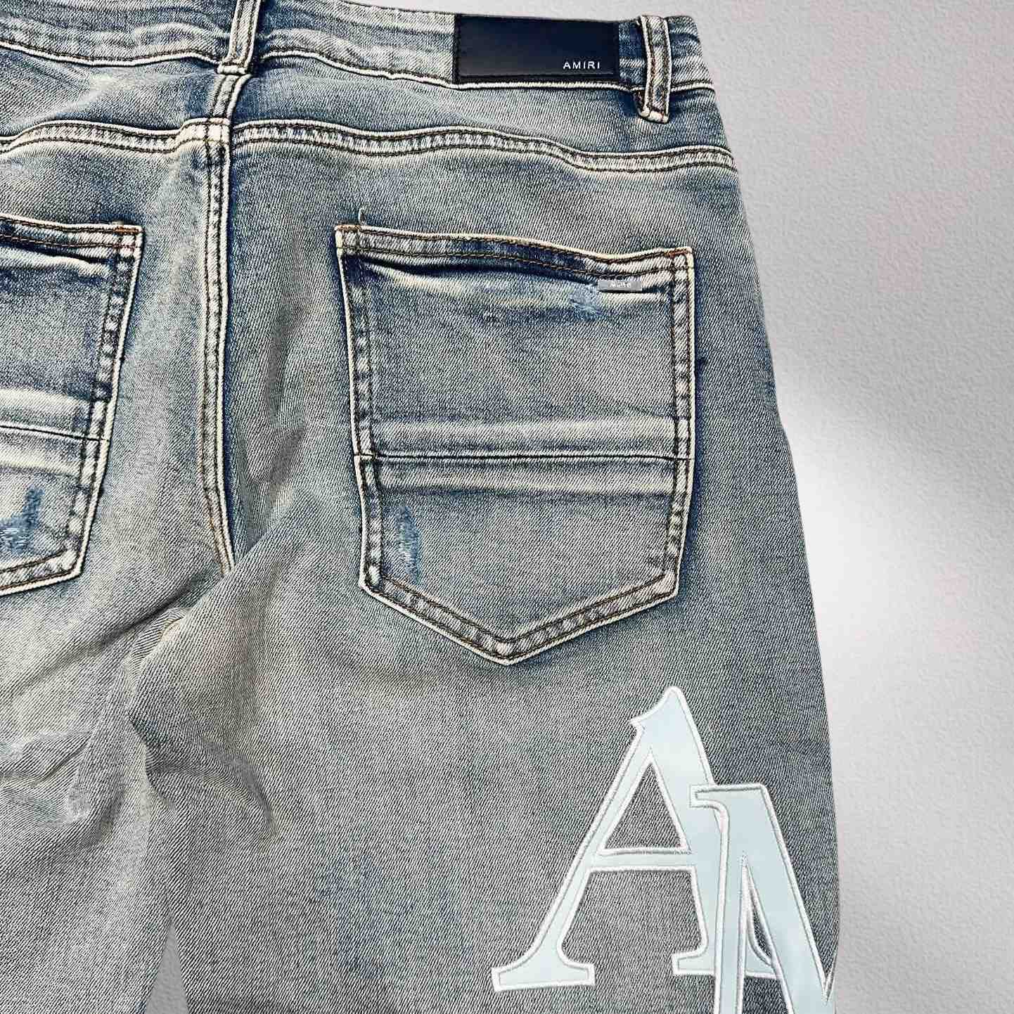 Amiri Denim Shorts     8005 - EUR FASHION