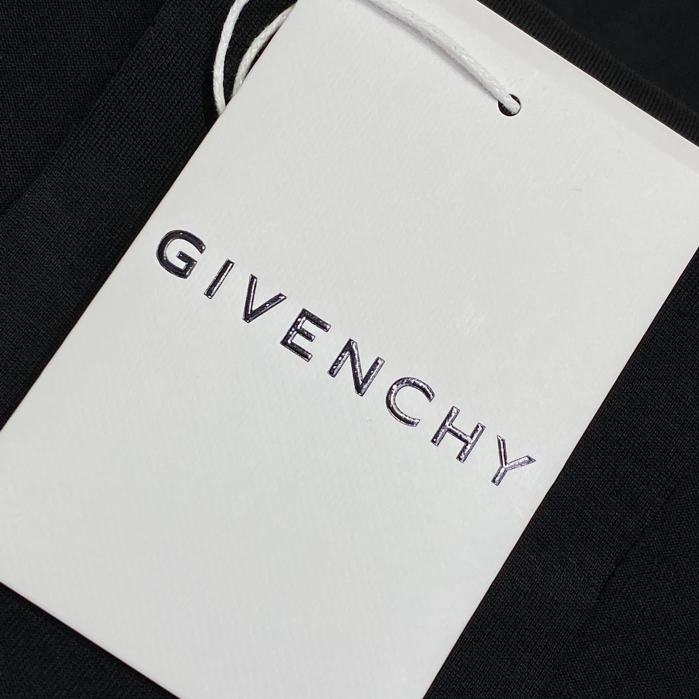 Givenchy T-shirt In Cotton With HG Embroidery - EUR FASHION