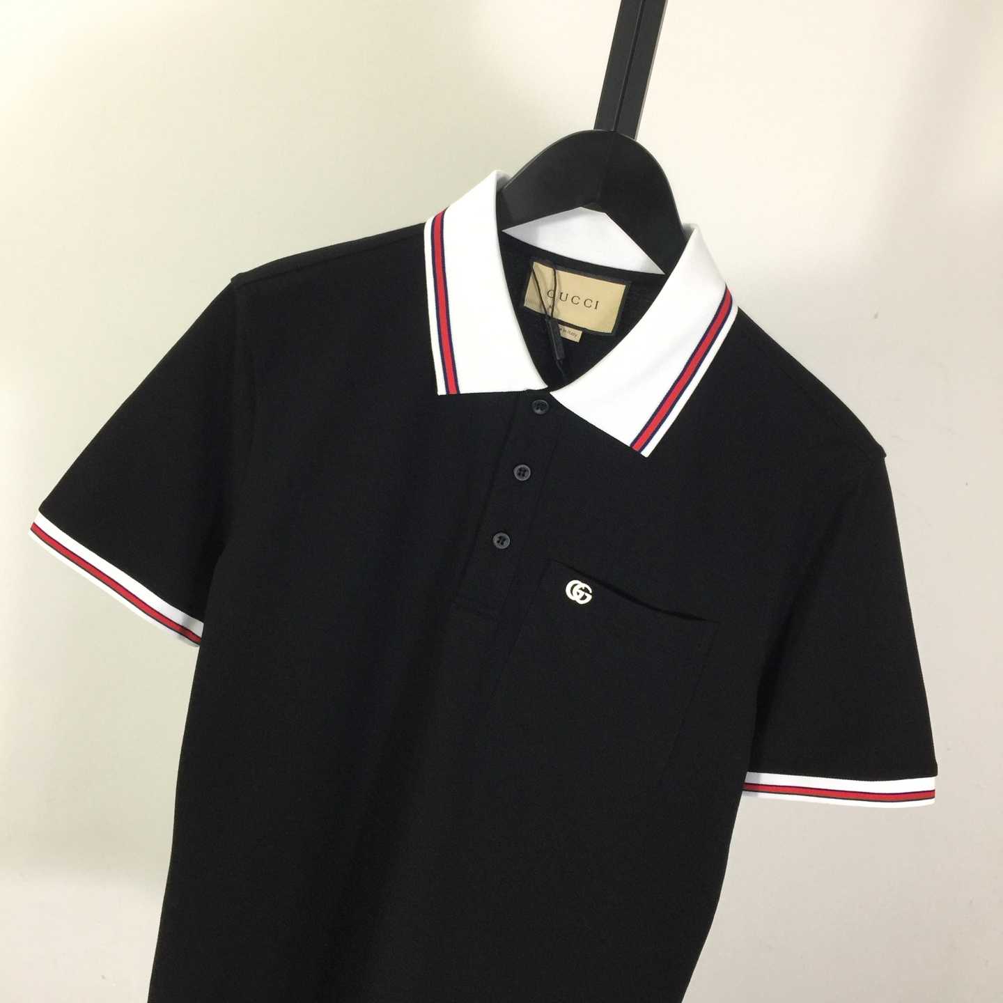 Gucci Polo Shirt With Double G - EUR FASHION