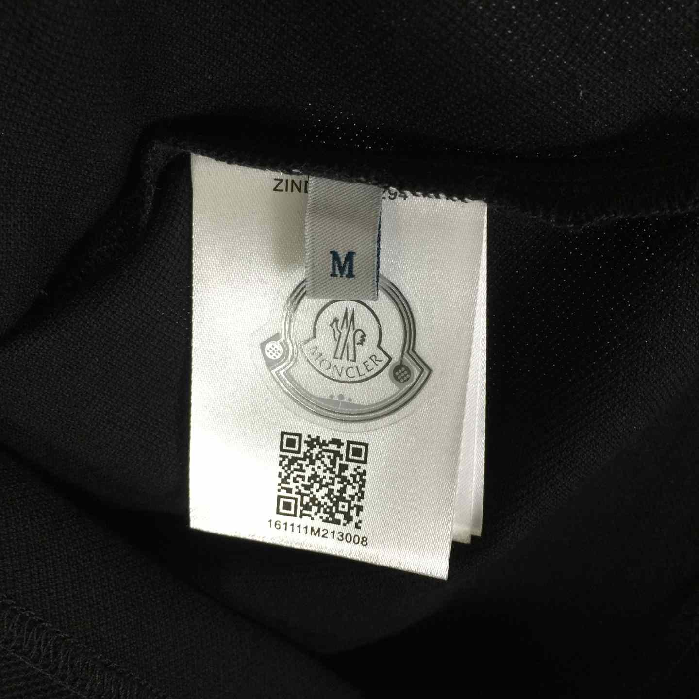 Moncler Logo Cotton Polo Shirt - EUR FASHION
