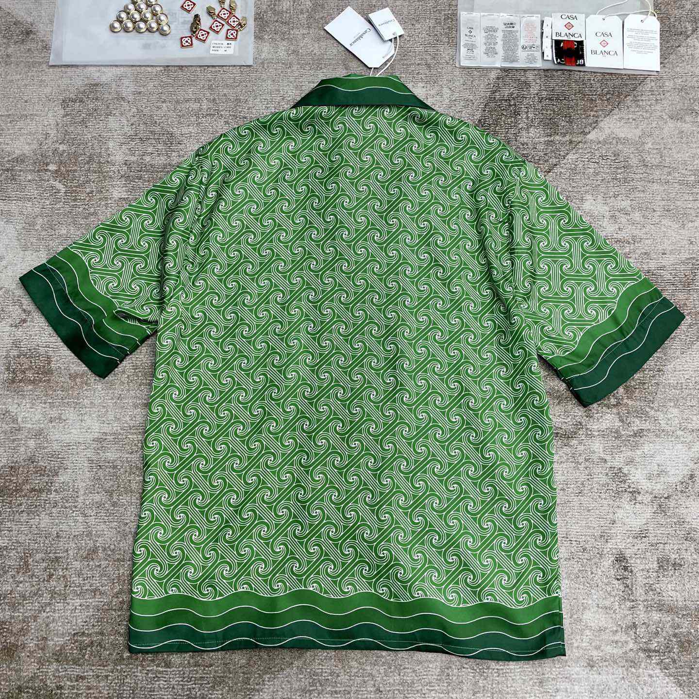 Casablanca Column-monogram Shirt  CA3518 - EUR FASHION