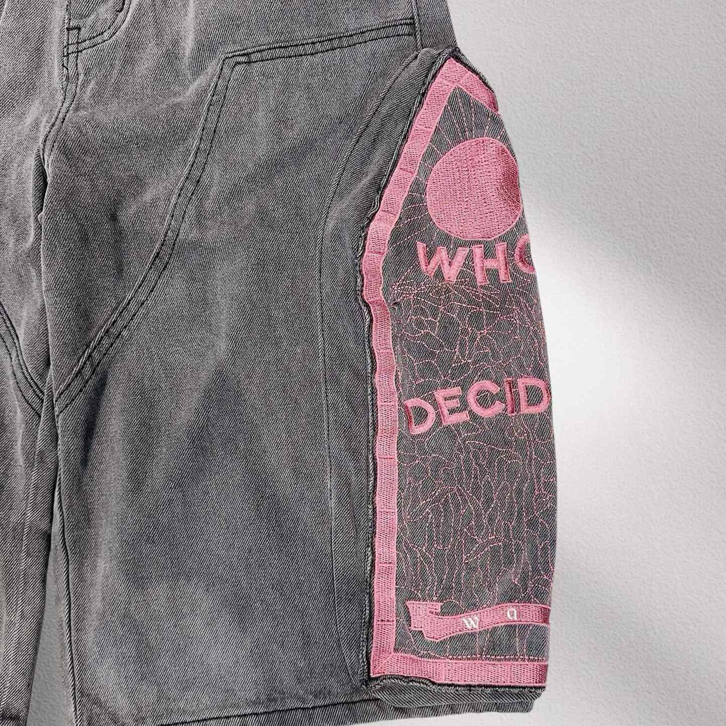 Who Decides War Denim Short 1399 - EUR FASHION