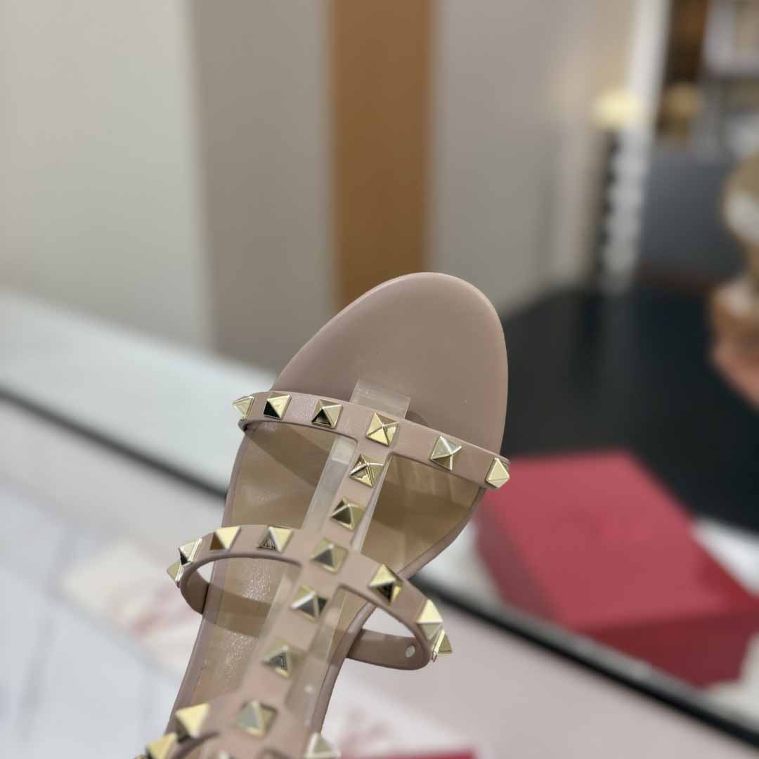 Valent Garavani Rockstud 60mm ankle-strap Sandals - EUR FASHION