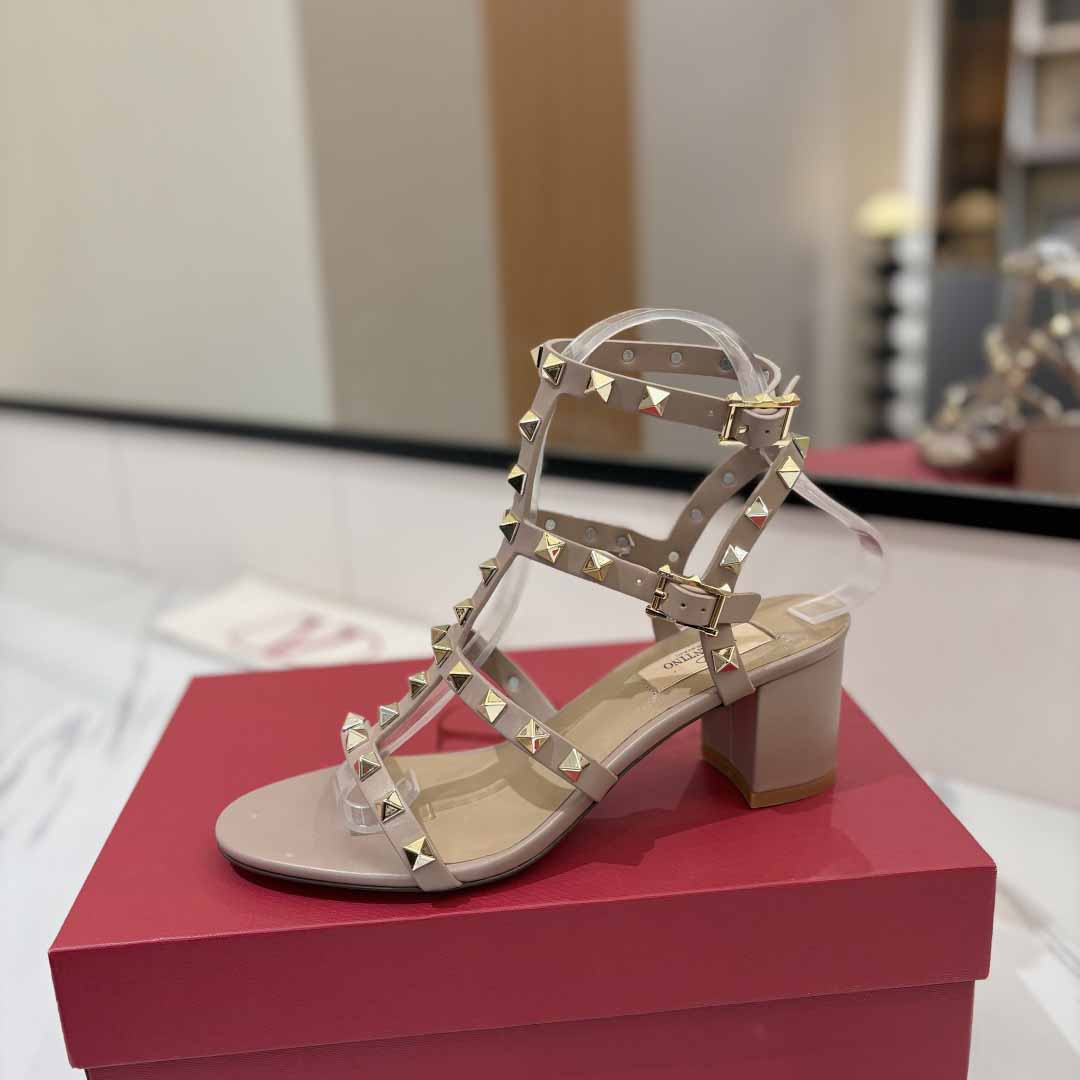 Valent Garavani Rockstud 60mm ankle-strap Sandals - EUR FASHION