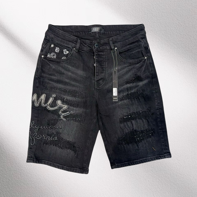 Amiri Denim Shorts     8010 - EUR FASHION