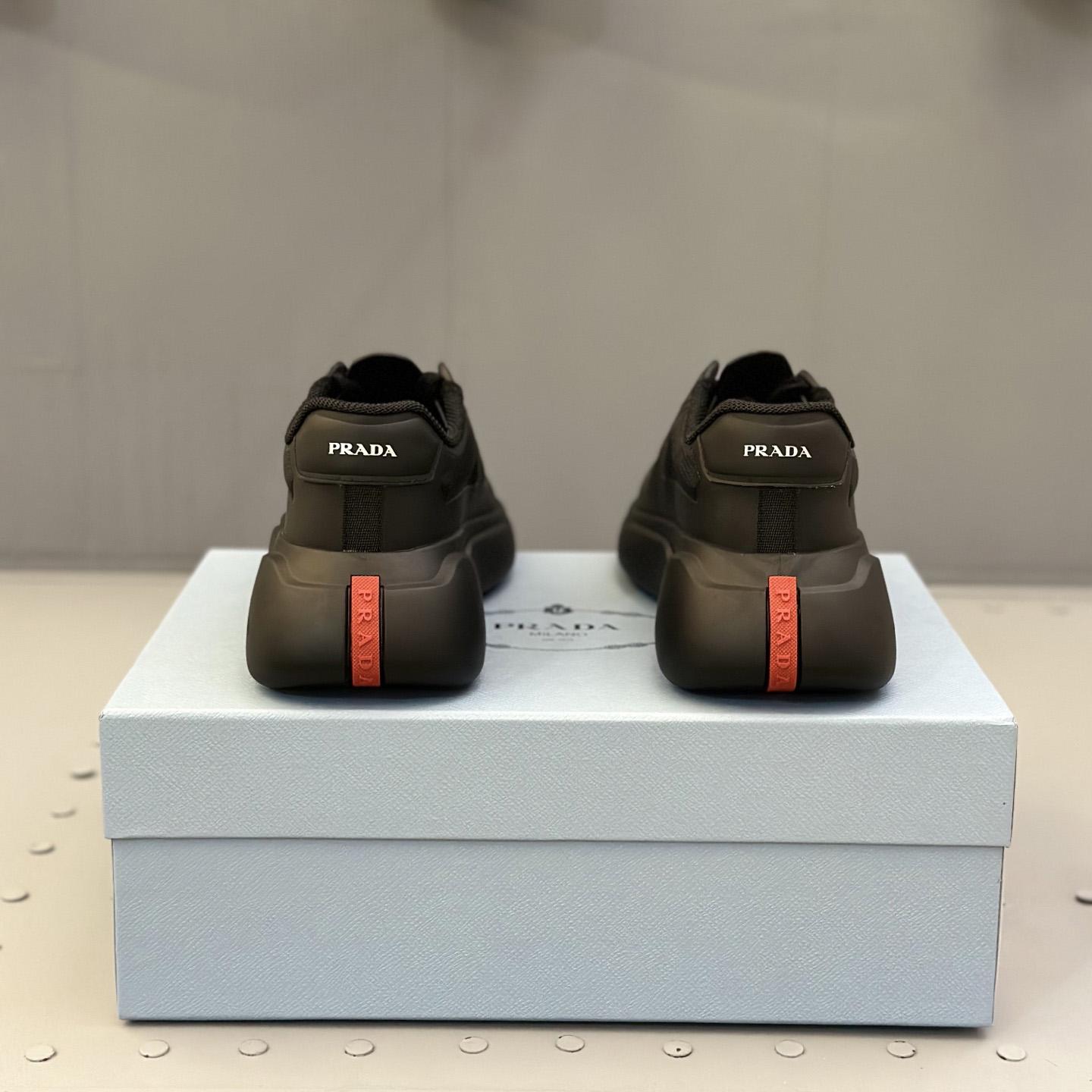 Prada America's Cup Re-Nylon And Bike Fabric Sneakers - EUR FASHION