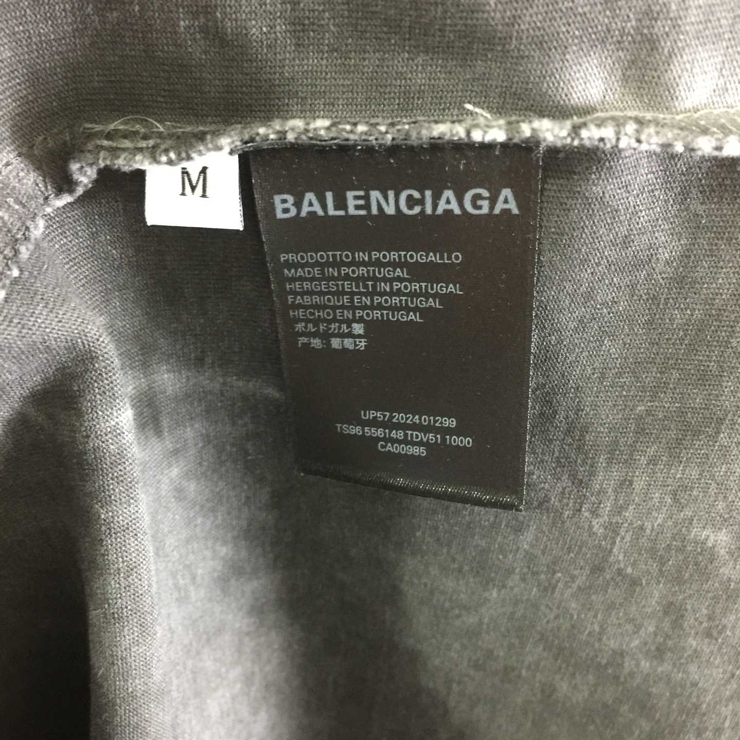 Balenciaga Cotton T-Shirt     - EUR FASHION