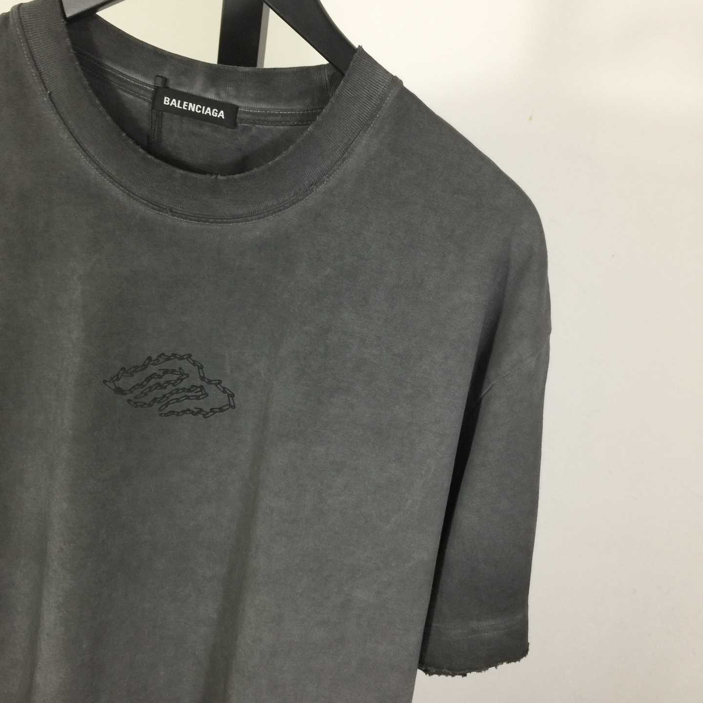 Balenciaga Cotton T-Shirt     - EUR FASHION