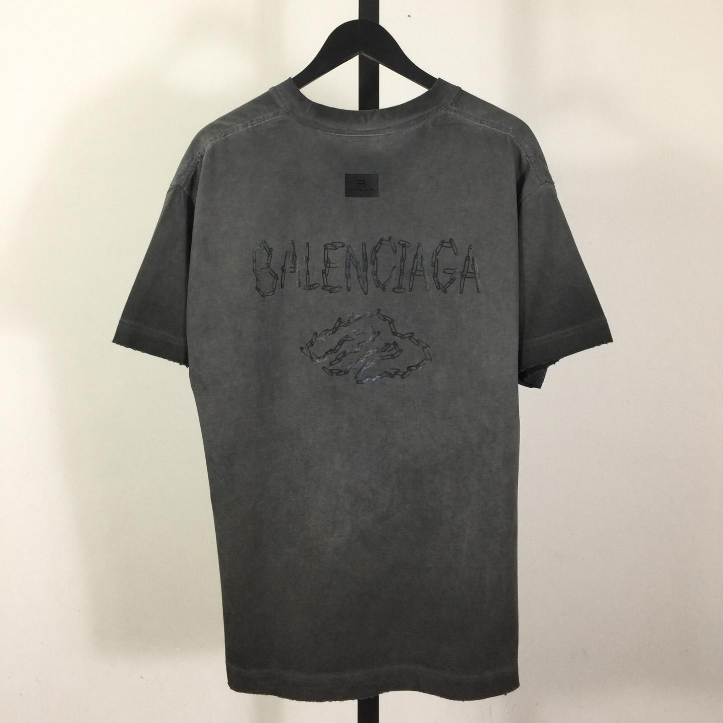Balenciaga Cotton T-Shirt     - EUR FASHION