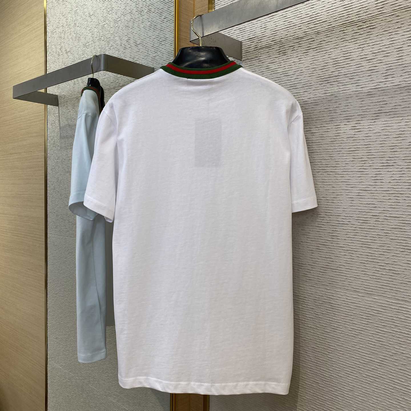 Gucci Jersey T-shirt With Web - EUR FASHION