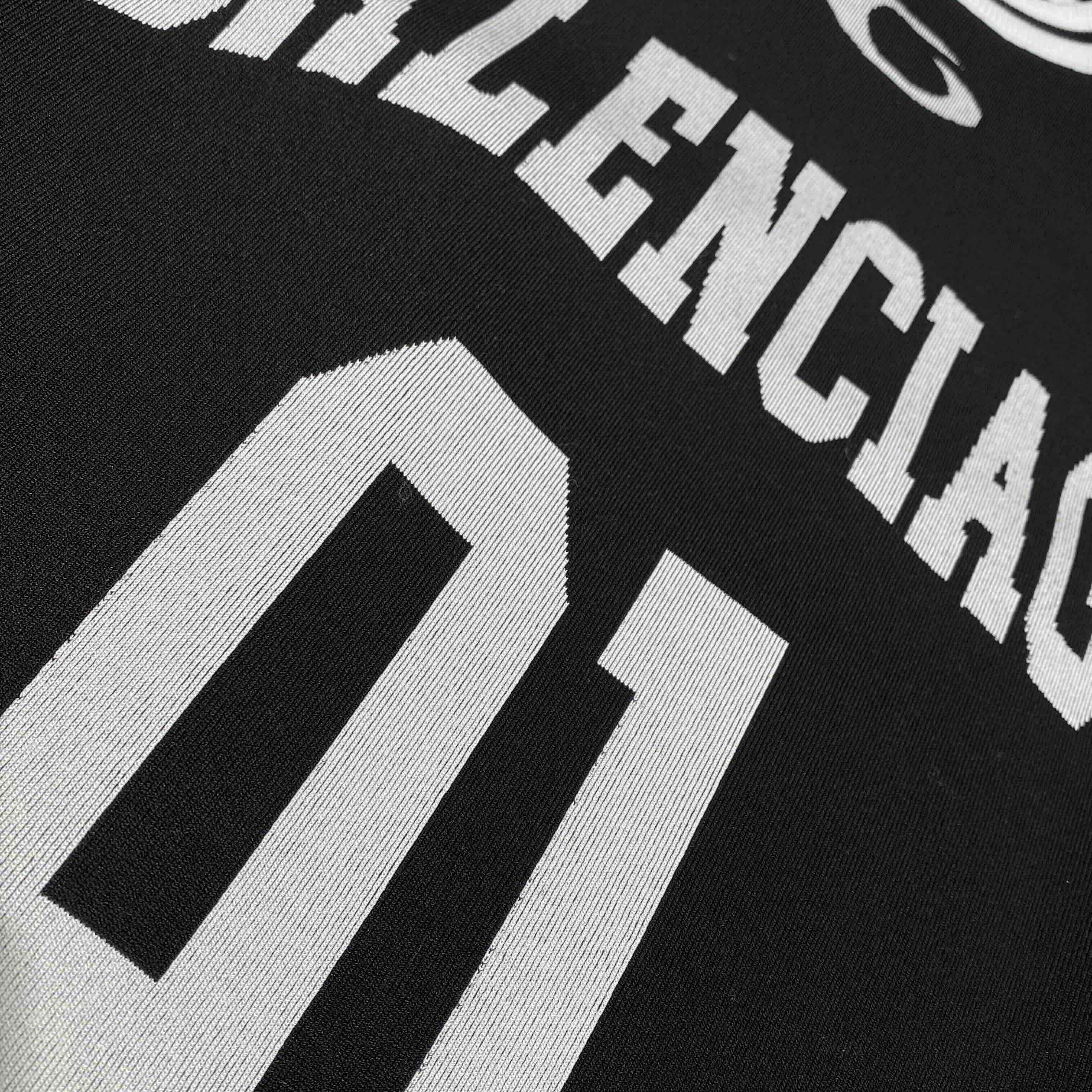 Balenciaga Basketball Series - Tank Top In Black And White  - EUR FASHION