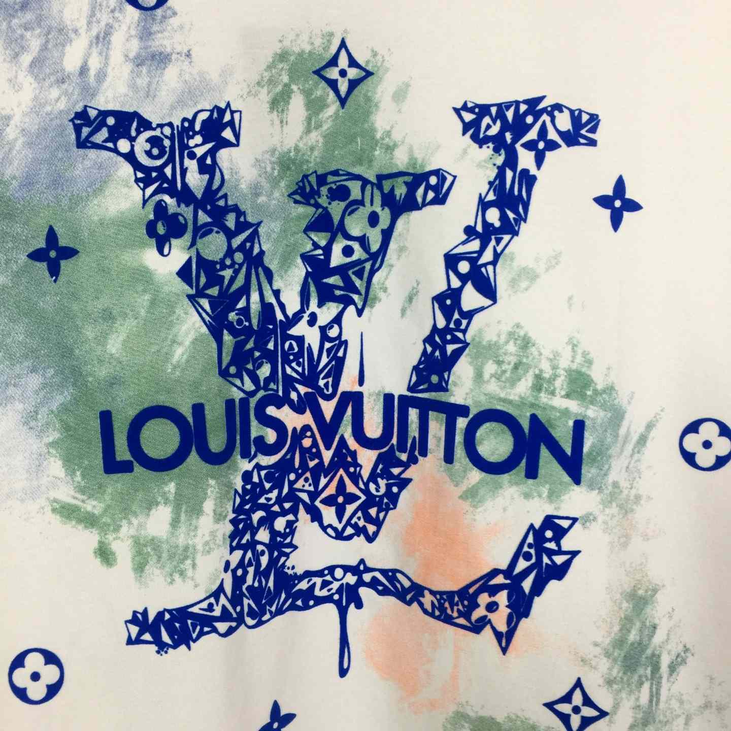 Louis Vuitton Tie - Dyed Cotton T-Shirt     - EUR FASHION