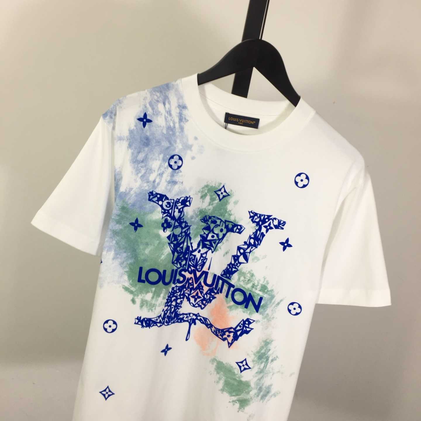 Louis Vuitton Tie - Dyed Cotton T-Shirt     - EUR FASHION