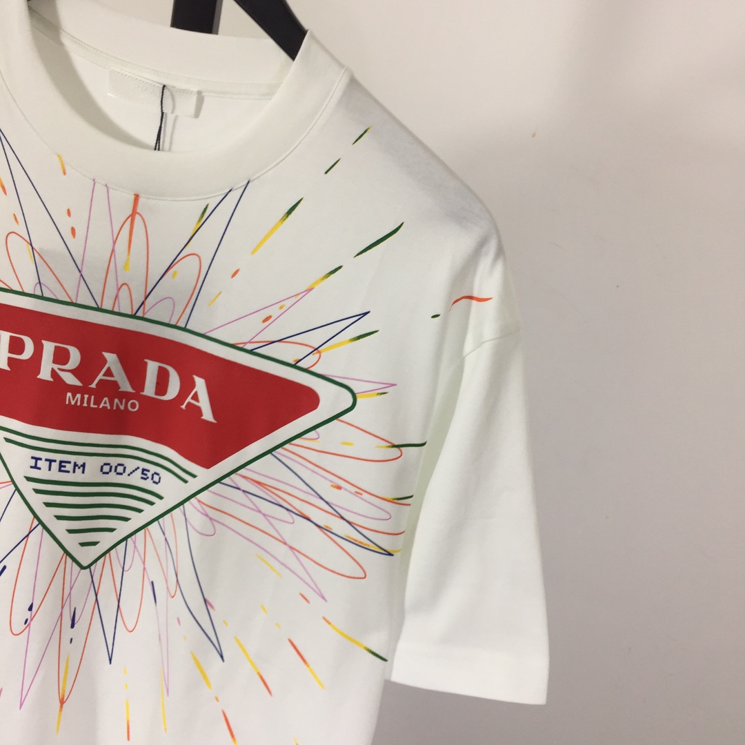 Prada Cotton T-Shirt - EUR FASHION