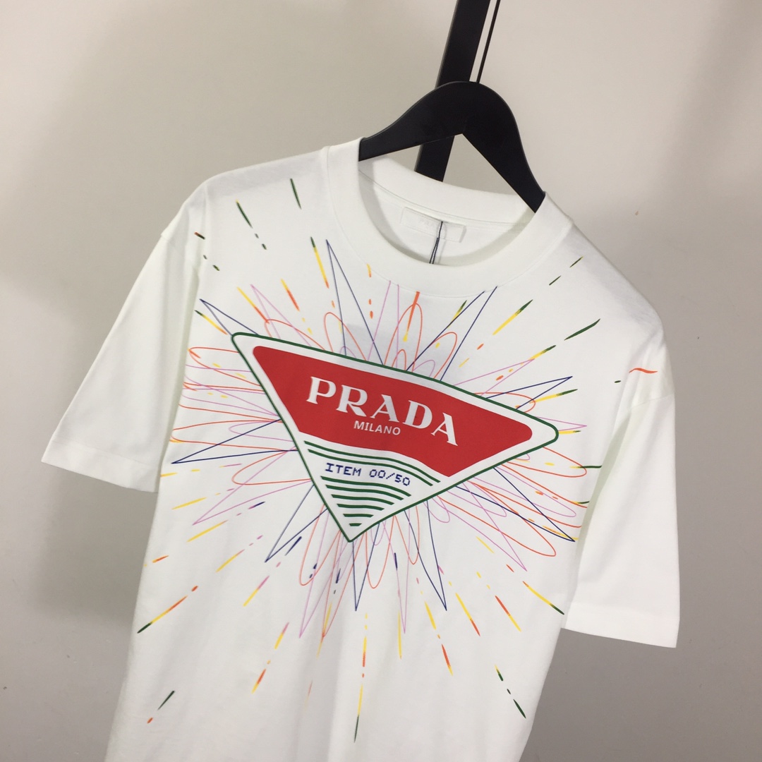 Prada Cotton T-Shirt - EUR FASHION
