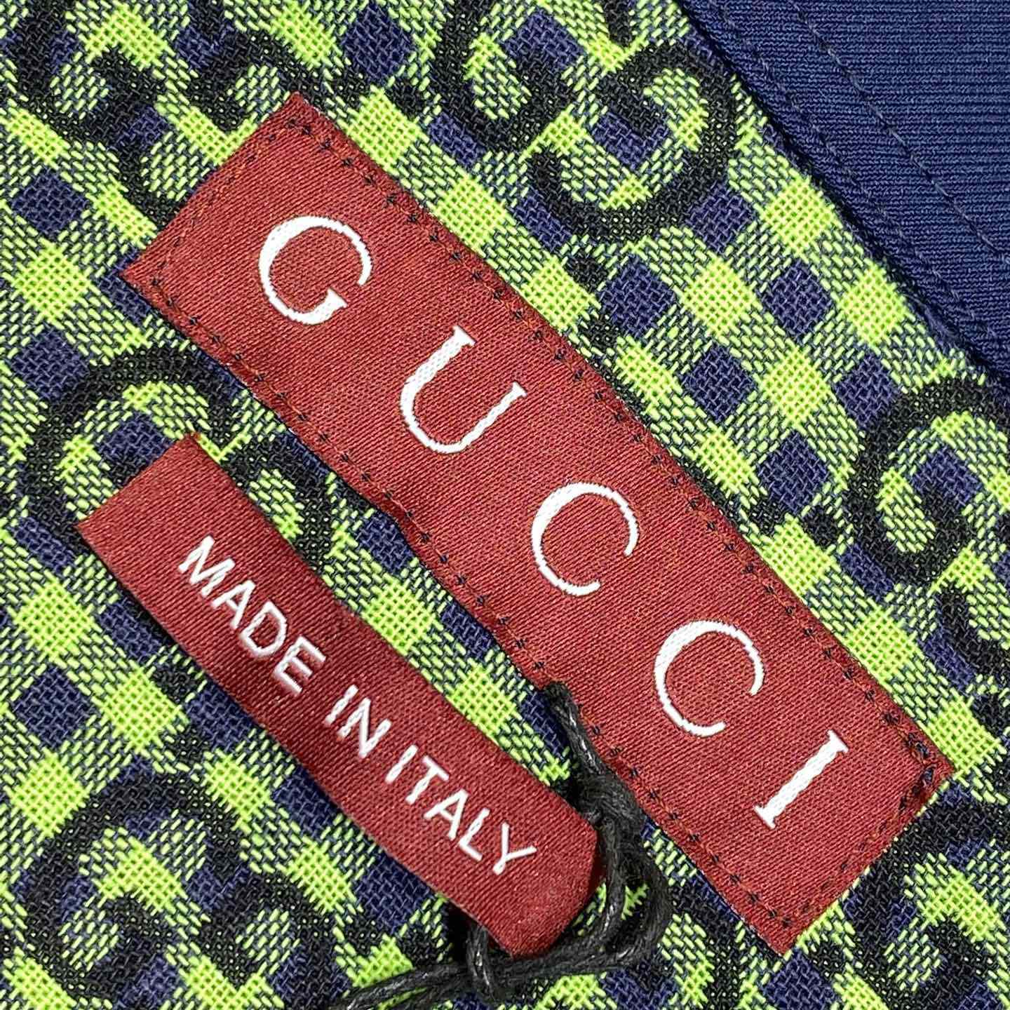 Gucci GG Gingham Cotton Wool Jacket - EUR FASHION