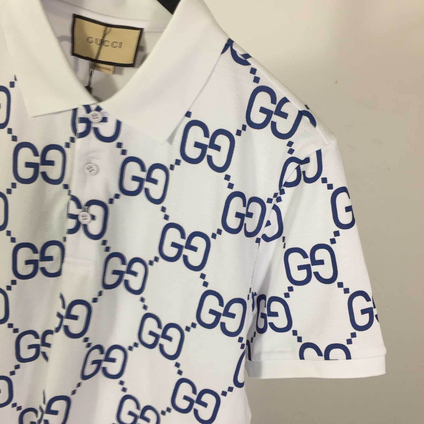Gucci GG Jacquard Polo Shirt - EUR FASHION