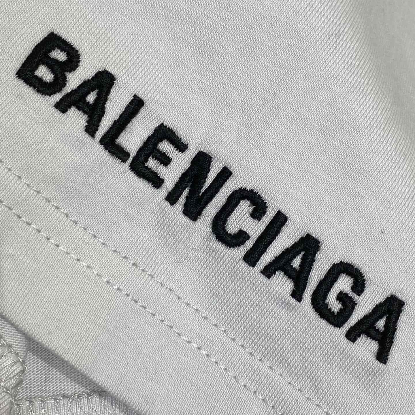 Balenciaga Hi There + Dripley T-Shirt Medium Fit In Dirty White - EUR FASHION