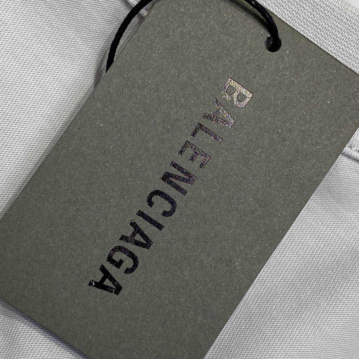 Balenciaga Hi There + Dripley T-Shirt Medium Fit In Dirty White - EUR FASHION