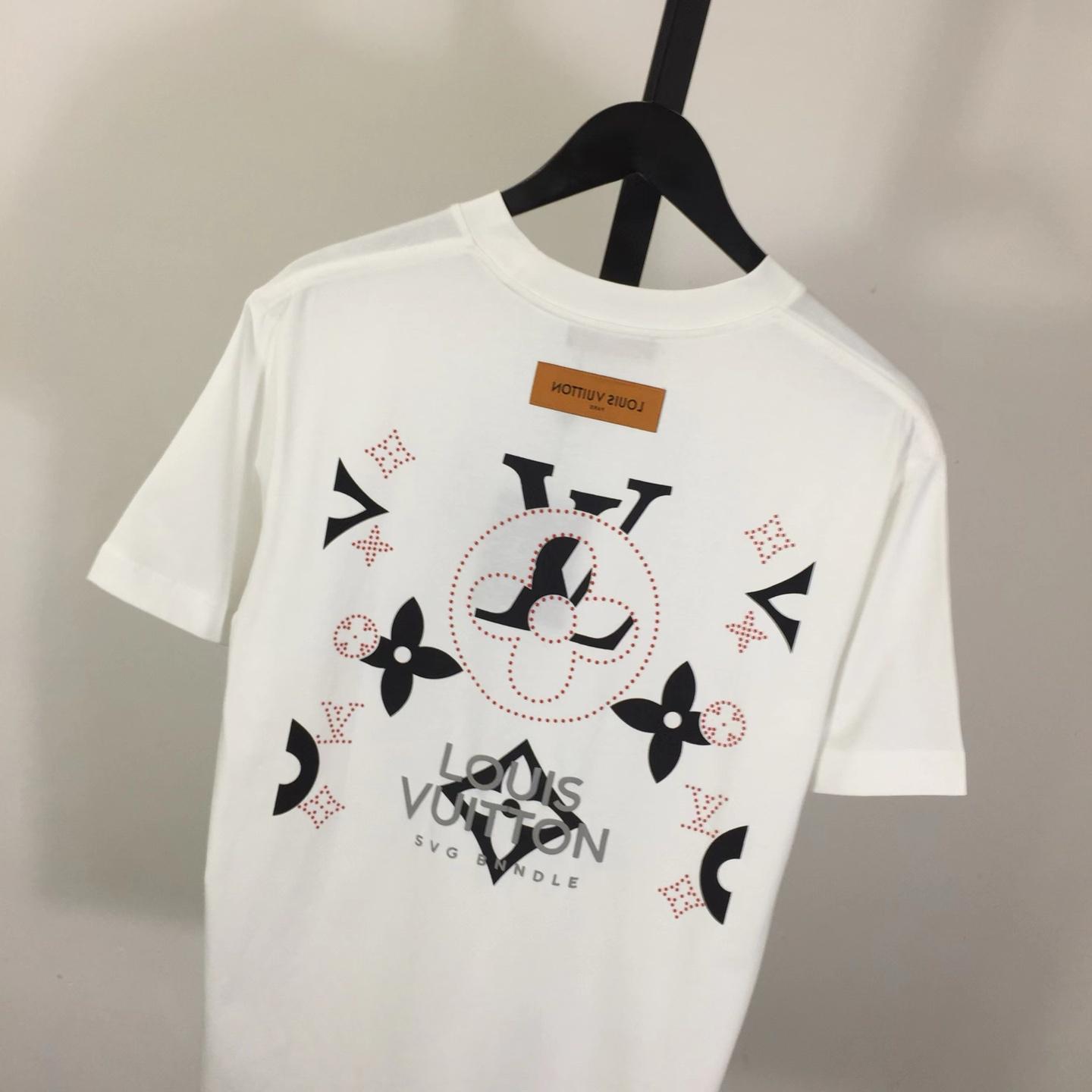 Louis Vuitton Cotton T-Shirt     - EUR FASHION