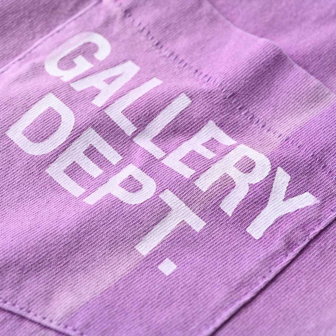 Gallery Dept. Vintage Logo Painted Tee 'Purple'  - EUR FASHION