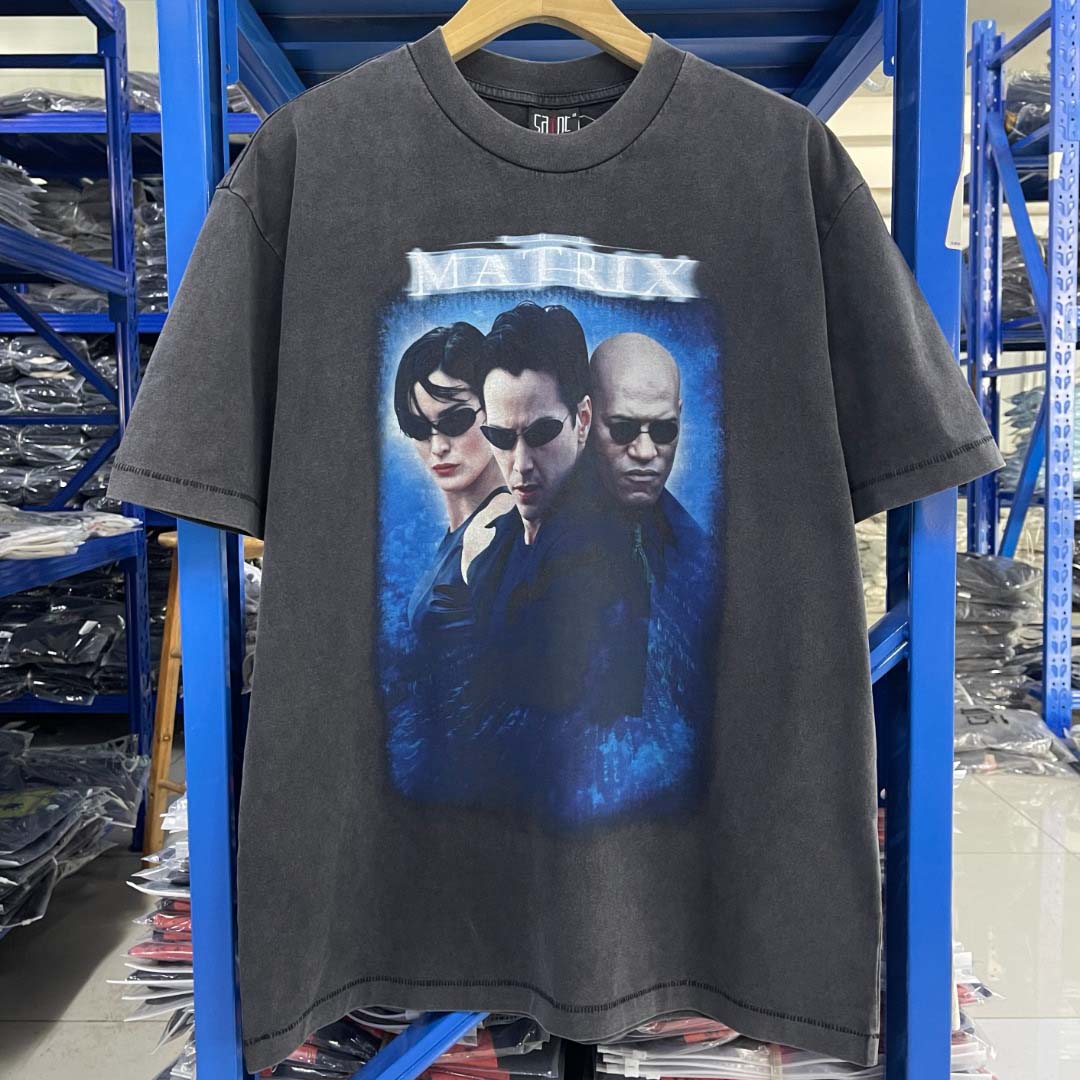 Saint Michael 25SS The Matrix“ vintage Tee - EUR FASHION