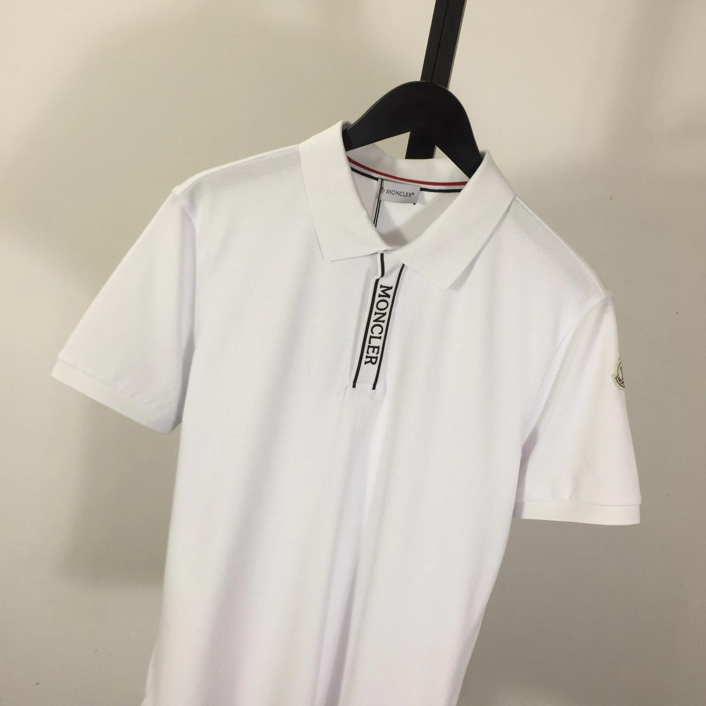 Moncler Tipped Cotton Piqué Polo - EUR FASHION