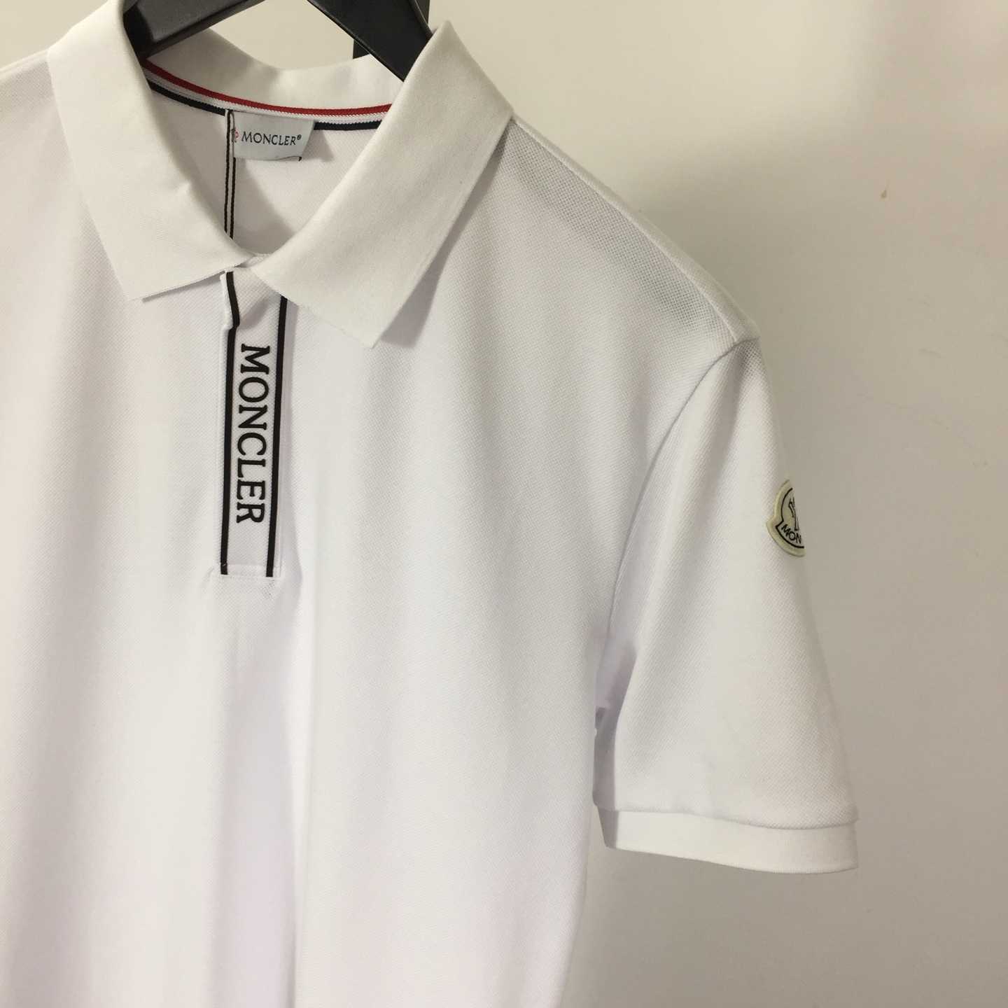 Moncler Tipped Cotton Piqué Polo - EUR FASHION