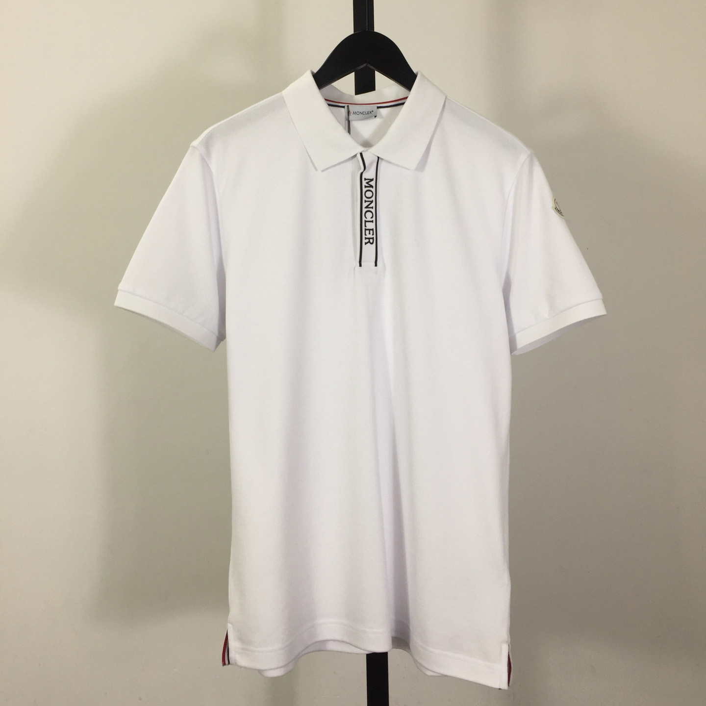 Moncler Tipped Cotton Piqué Polo - EUR FASHION