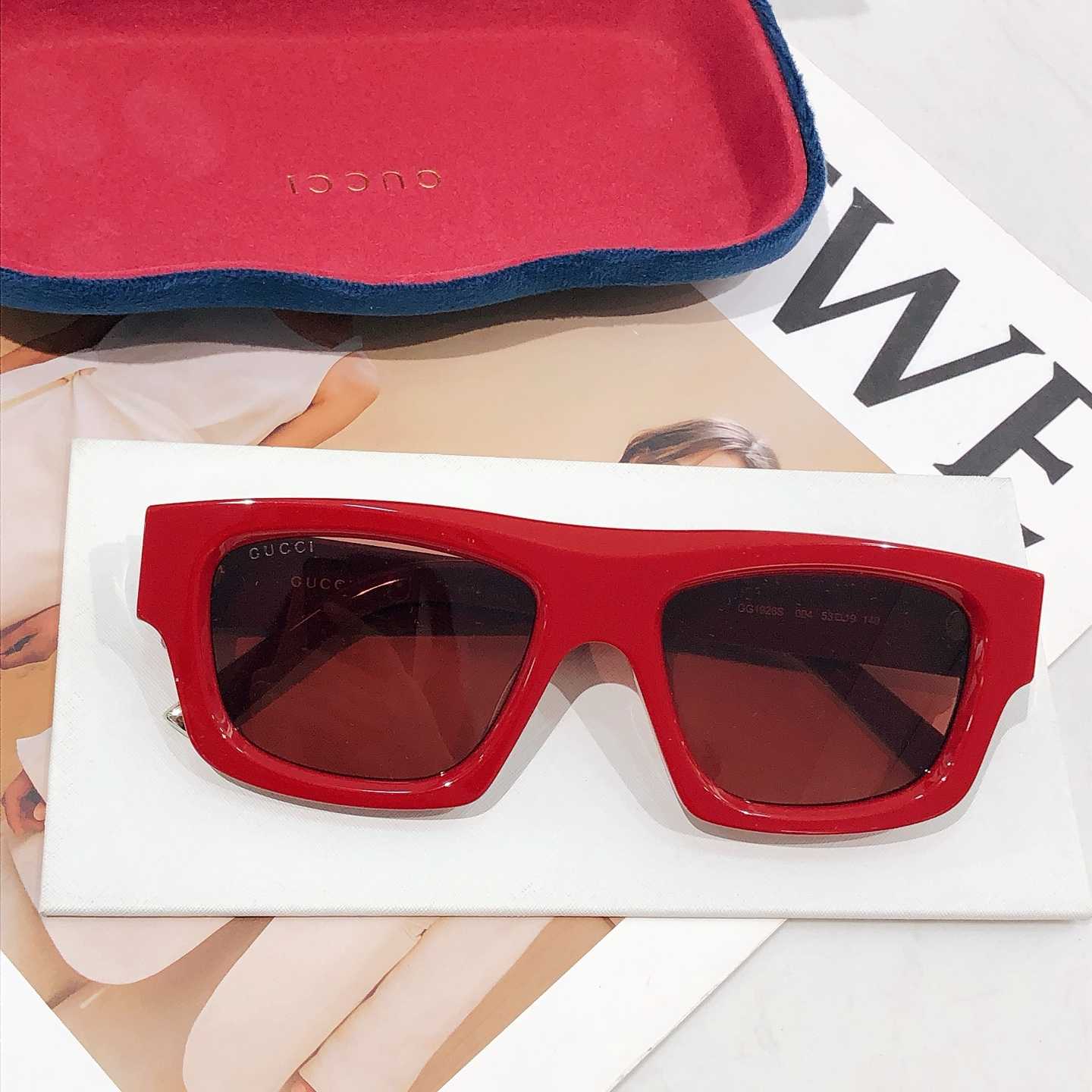 Gucci Rectangular Frame Sunglasses  GG1926s - EUR FASHION