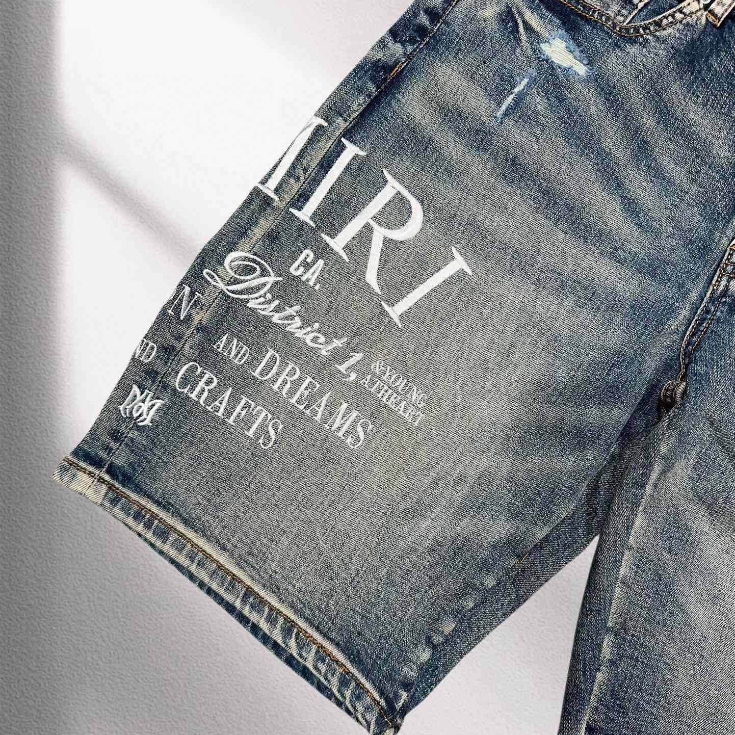 Amiri Denim Shorts     8002 - EUR FASHION