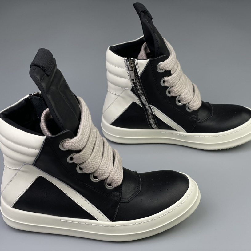 Rick Owens Geobasket High 'Black Milk' - EUR FASHION
