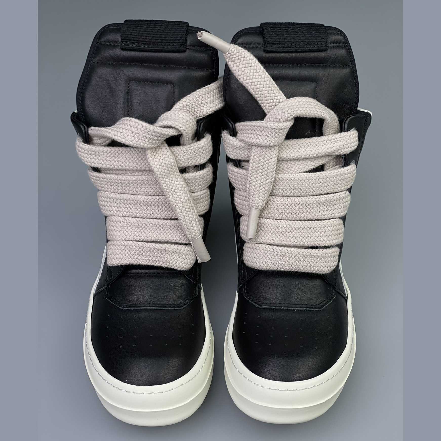 Rick Owens Geobasket High 'Black Milk' - EUR FASHION