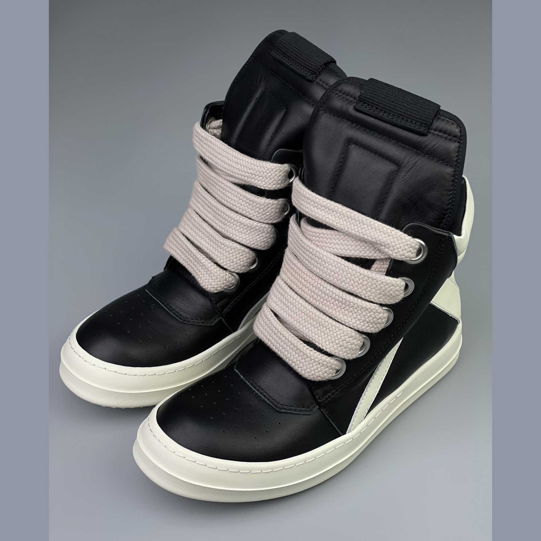 Rick Owens Geobasket High 'Black Milk' - EUR FASHION
