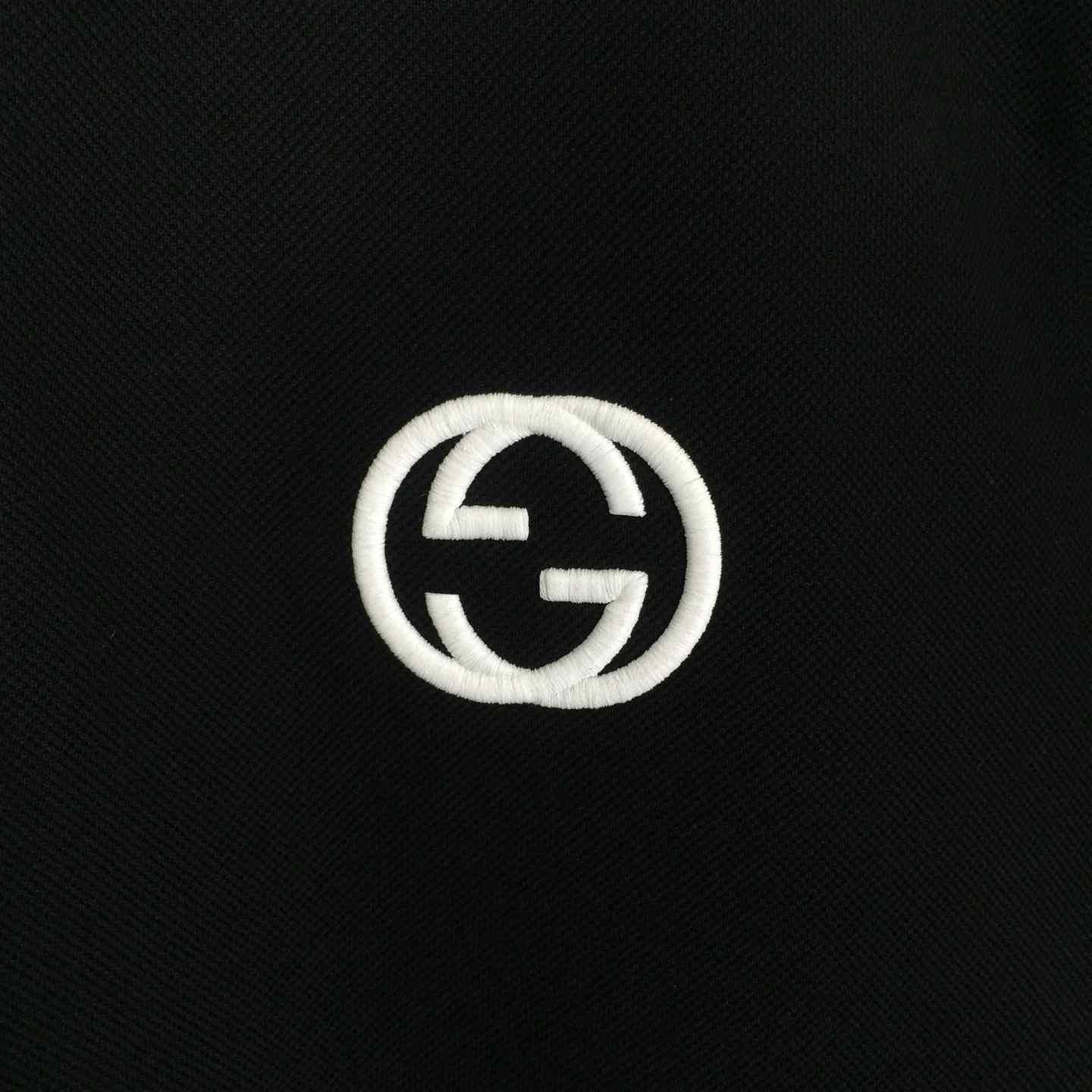 Gucci Interlocking G piqué polo shirt - EUR FASHION