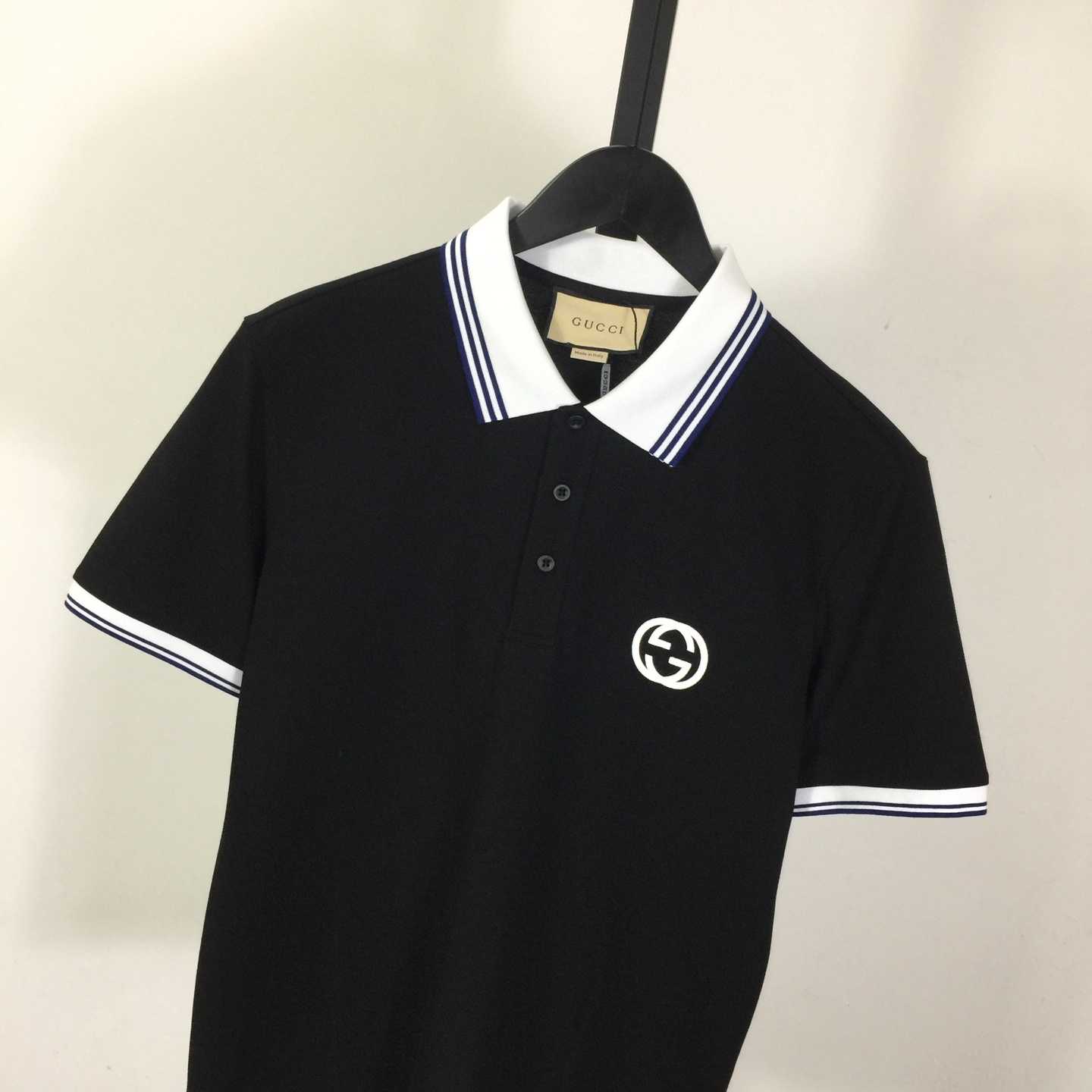 Gucci Interlocking G piqué polo shirt - EUR FASHION