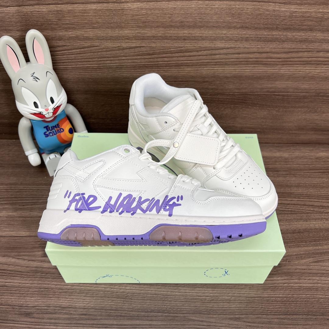 Off-White Out Of Office OOO "For Walking" Low Tops White - EUR FASHION