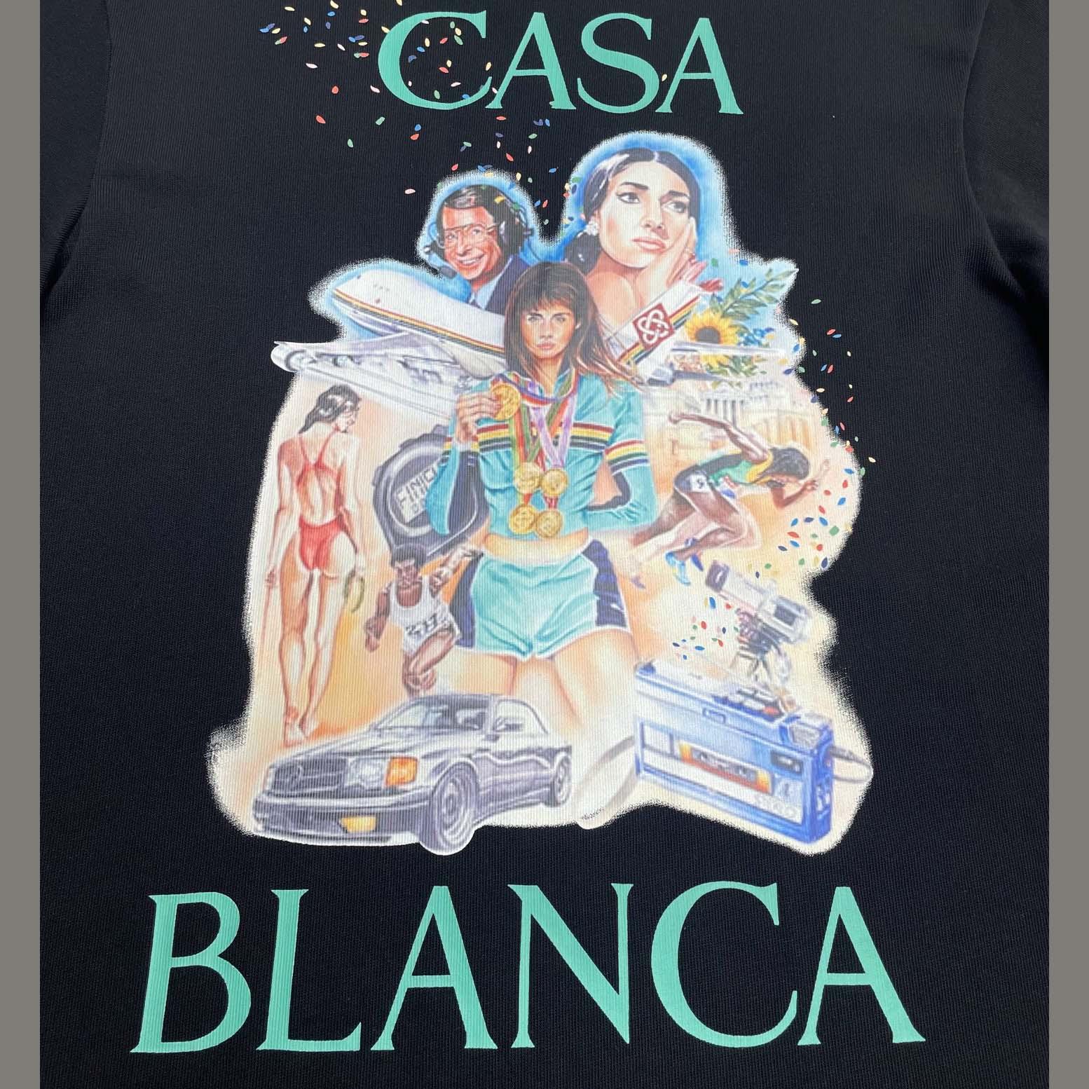 Casablanca printed T-shirt   C949 - EUR FASHION