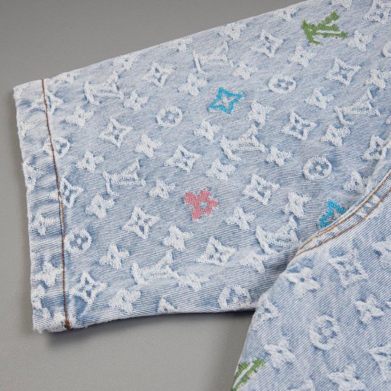 Louis Vuitton Monogram Short-Sleeved Shirt  - EUR FASHION